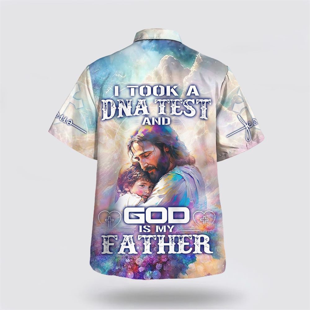 I Took A Dna Test And God Is My Father Hawaiian Shirt Jesus Holding Child Hawaiian Shirt Christian Hawaiian Shirt Religious Aloha Shirt 2 txkg2s.jpg