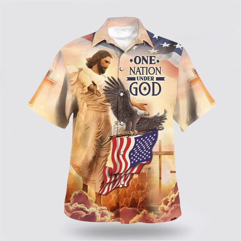 Independence Day One Nation Under God Jesus Eagle Hawaiian Shirt Christian Hawaiian Shirt Religious Aloha Shirt 1 hkpedu.jpg Independence Day One Nation Under God Jesus Eagle Hawaiian Shirt Christian Hawaiian Shirt Religious Aloha Shirt 1 hkpedu.jpg