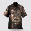 Christian Hawaiian Shirt, Jesus And Lion 1 Hawaiian Shirt, Religion Hawaiian Shirt