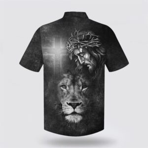 Jesus And Lion 3 Hawaiian Shirt Christian Hawaiian Shirt Religious Aloha Shirt 2 fyzrfn.jpg
