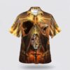 Christian Hawaiian Shirt, Jesus And The Lamb Hawaiian Shirt, Religion Hawaiian Shirt