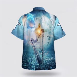 Christian Hawaiian Shirt, Jesus Be Still…