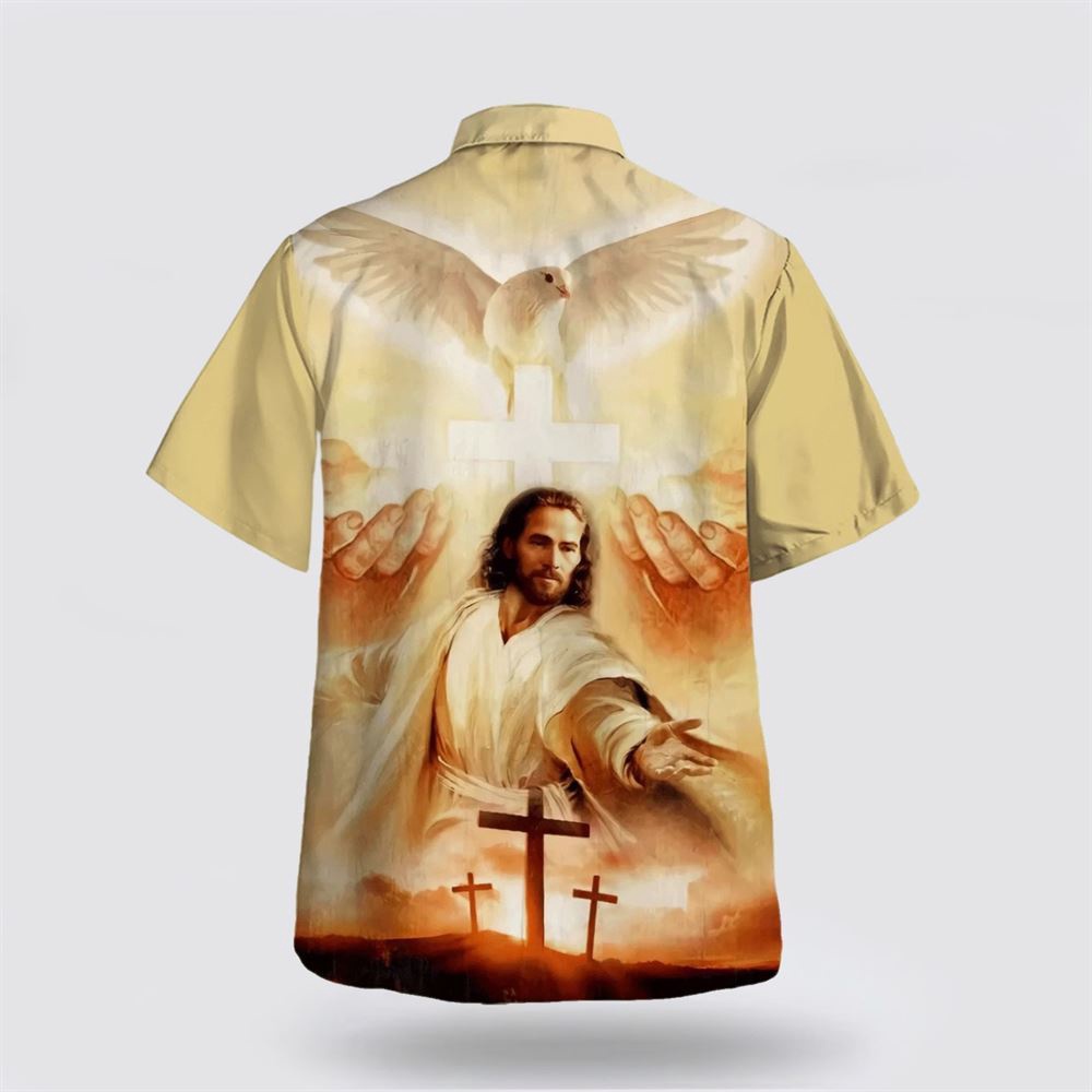 Jesus Christ Reaching Out Hand Hawaiian Shirt Christian Hawaiian Shirt Religious Aloha Shirt 2 nvxzdv.jpg