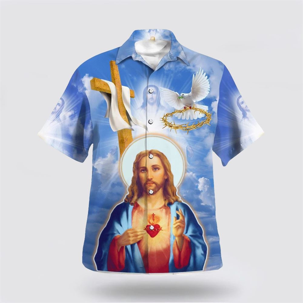Jesus Christ Sacred Heart Pigeon Hawaiian Shirt Christian Hawaiian Shirt Religious Aloha Shirt 1 nmspu5.jpg Jesus Christ Sacred Heart Pigeon Hawaiian Shirt Christian Hawaiian Shirt Religious Aloha Shirt 1 nmspu5.jpg