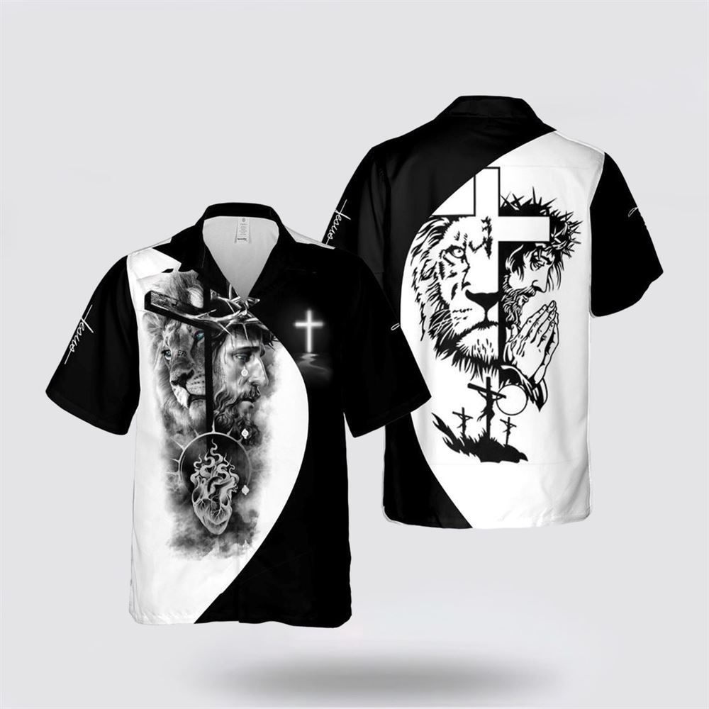 Jesus Cross Lion Hawaiian Shirt Religious Hawaiian Shirt Christian Aloha Shirt Christian Gift 1 gtbrru.jpg Jesus Cross Lion Hawaiian Shirt Religious Hawaiian Shirt Christian Aloha Shirt Christian Gift 1 gtbrru.jpg