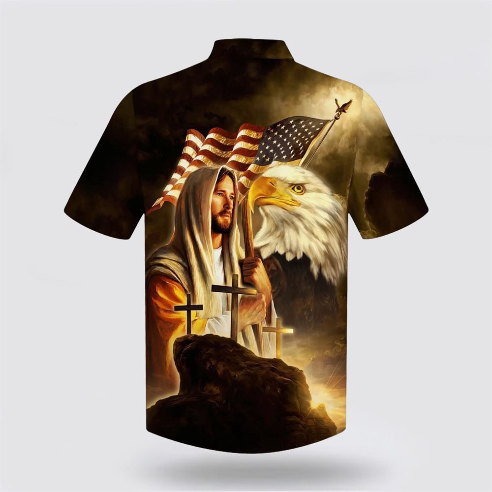 Jesus Eagle American Flag United States Hawaiian Shirts Christian Hawaiian Shirt Christian Summer Short Sleeve Shirt 2 y42mqd.jpg Jesus Eagle American Flag United States Hawaiian Shirts Christian Hawaiian Shirt Christian Summer Short Sleeve Shirt 2 y42mqd.jpg