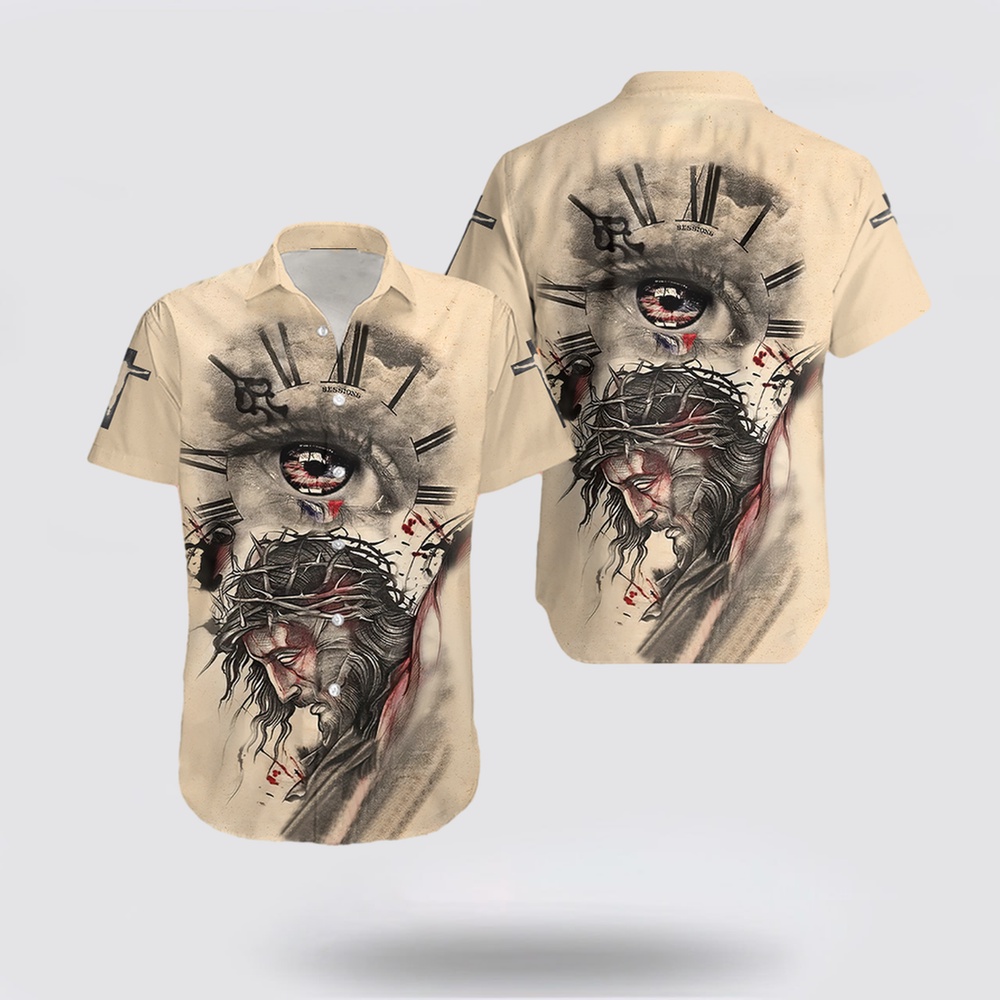 Jesus Eye Clock Hawaiian Shirt Religious Hawaiian Shirt Christian Aloha Shirt Christian Gift 1 a6jqx6.jpg Jesus Eye Clock Hawaiian Shirt Religious Hawaiian Shirt Christian Aloha Shirt Christian Gift 1 a6jqx6.jpg