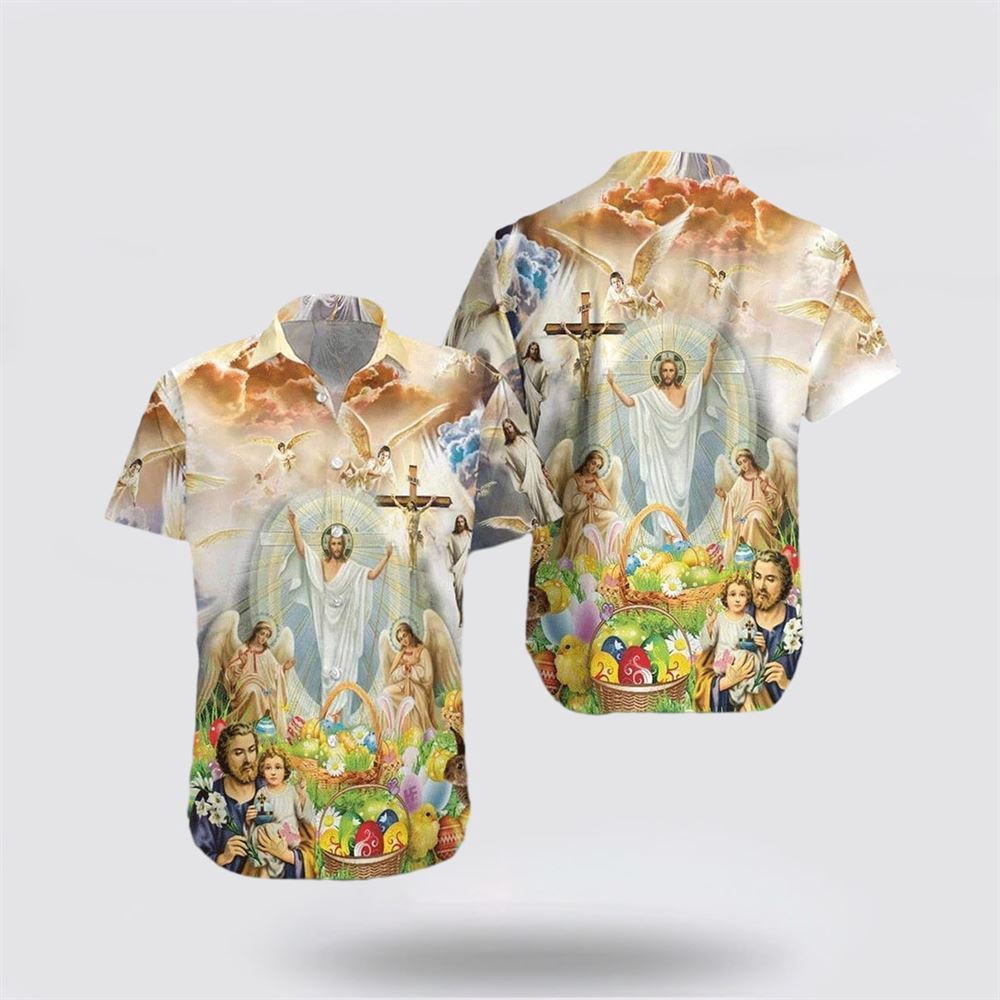 Jesus Happy Easter Hawaiian Shirt Religious Hawaiian Shirt Christian Aloha Shirt Christian Gift 1 dutqj8.jpg Jesus Happy Easter Hawaiian Shirt Religious Hawaiian Shirt Christian Aloha Shirt Christian Gift 1 dutqj8.jpg