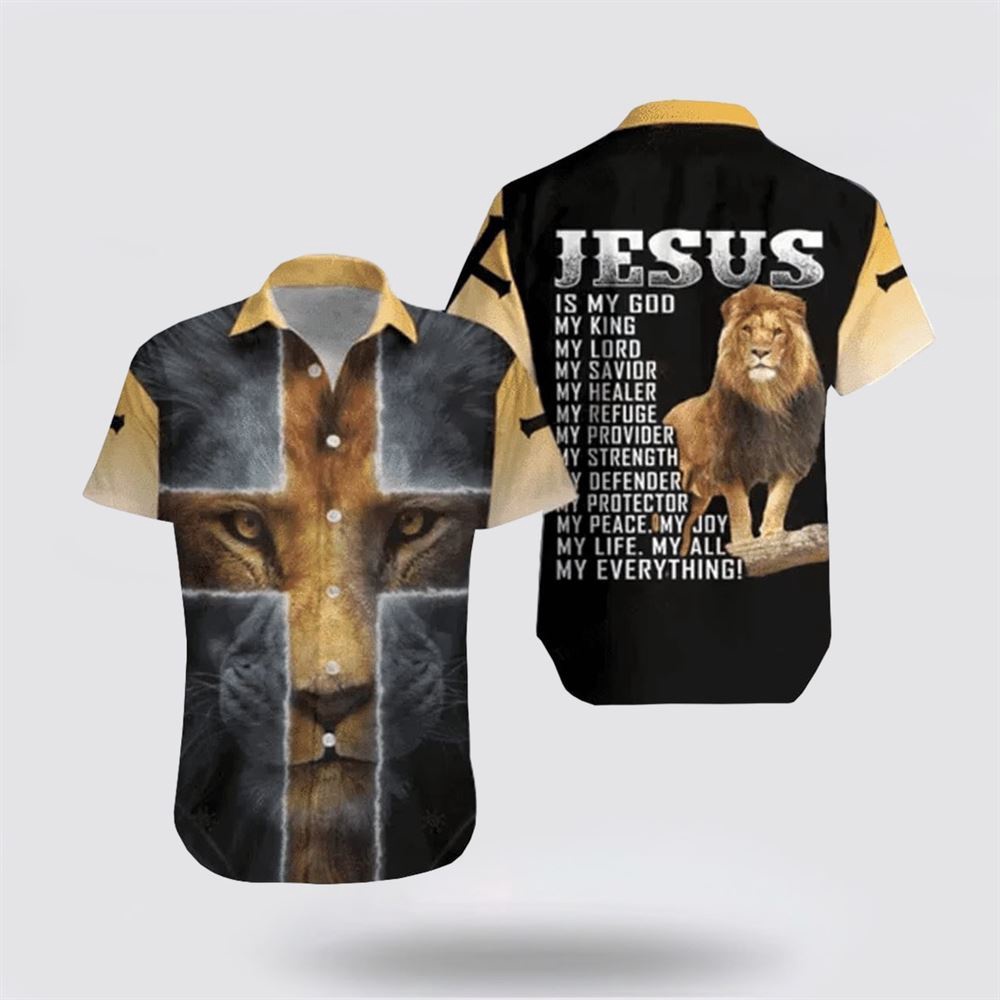 Jesus Is My Everything Jesus Hawaiian Shirt With Lion Hawaiian Shirt Religious Hawaiian Shirt Christian Aloha Shirt Christian Gift 1 onycct.jpg Jesus Is My Everything Jesus Hawaiian Shirt With Lion Hawaiian Shirt Religious Hawaiian Shirt Christian Aloha Shirt Christian Gift 1 onycct.jpg