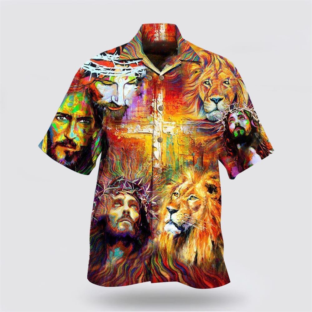 Jesus Is My King My Lord My Savior Hawaiian Shirts Christian Hawaiian Shirt Christian Summer Short Sleeve Shirt 1 bgticc.jpg Jesus Is My King My Lord My Savior Hawaiian Shirts Christian Hawaiian Shirt Christian Summer Short Sleeve Shirt 1 bgticc.jpg