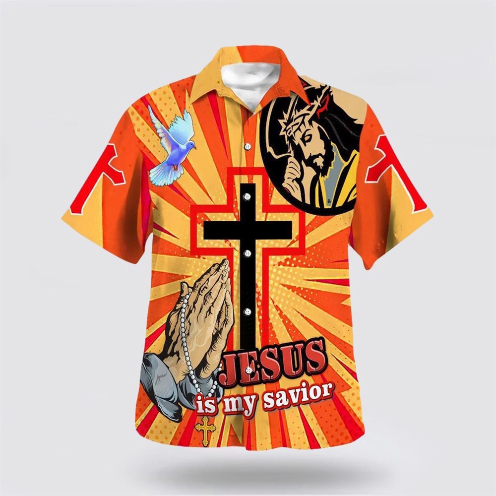 Jesus Is My Savior Jesus Pray Cross Hawaiian Shirts Christian Hawaiian Shirt Christian Summer Short Sleeve Shirt 1 wtfhpt.jpg Jesus Is My Savior Jesus Pray Cross Hawaiian Shirts Christian Hawaiian Shirt Christian Summer Short Sleeve Shirt 1 wtfhpt.jpg