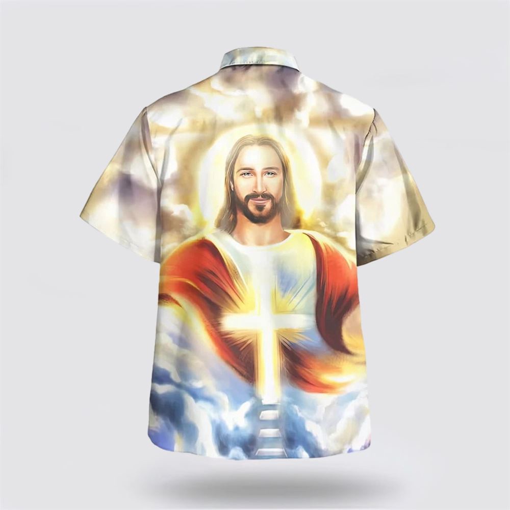 Jesus Is My Savior Jesus Smile Hawaiian Shirts Christian Hawaiian Shirt Christian Summer Short Sleeve Shirt 2 orijoh.jpg