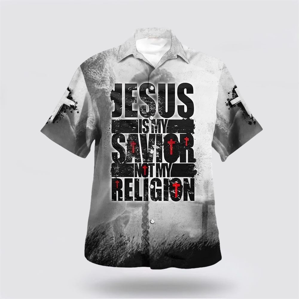 Jesus Is My Savior Not My Religion Hawaiian Shirts Christian Hawaiian Shirt Christian Summer Short Sleeve Shirt 1 o6crvj.jpg Jesus Is My Savior Not My Religion Hawaiian Shirts Christian Hawaiian Shirt Christian Summer Short Sleeve Shirt 1 o6crvj.jpg