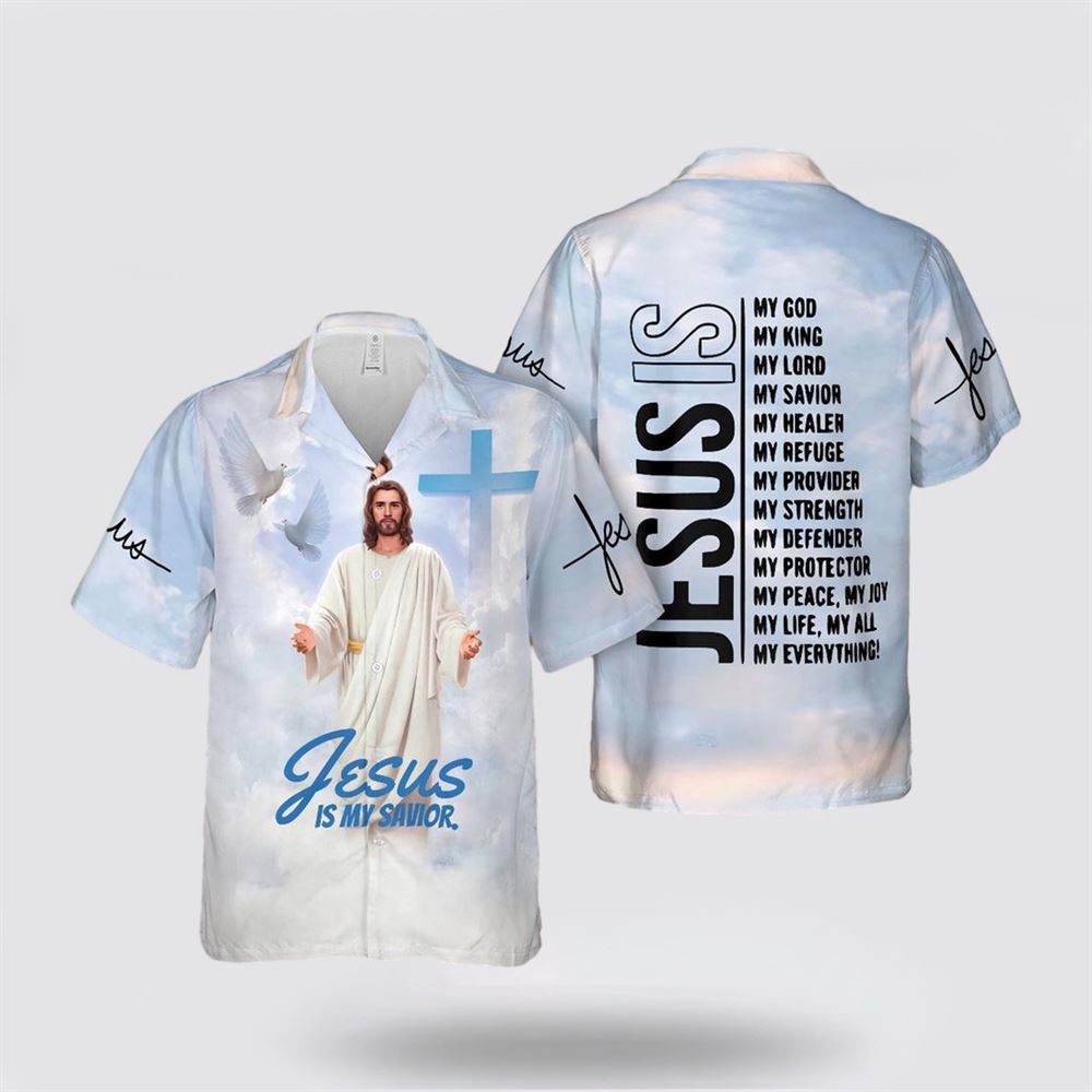 Jesus Is My Savior Peace Hawaiian Shirt Religious Hawaiian Shirt Christian Aloha Shirt Christian Gift 1 ecl13n.jpg Jesus Is My Savior Peace Hawaiian Shirt Religious Hawaiian Shirt Christian Aloha Shirt Christian Gift 1 ecl13n.jpg