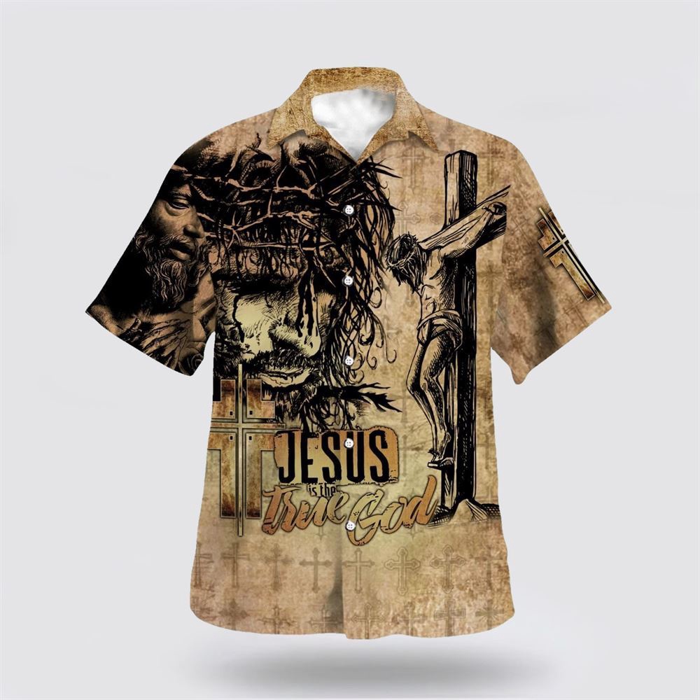 Jesus Is The True God Hawaiian Shirt Crucifixion Of Jesus Hawaiian Shirts Christian Hawaiian Shirt Christian Summer Short Sleeve Shirt 1 jdaxoc.jpg Jesus Is The True God Hawaiian Shirt Crucifixion Of Jesus Hawaiian Shirts Christian Hawaiian Shirt Christian Summer Short Sleeve Shirt 1 jdaxoc.jpg