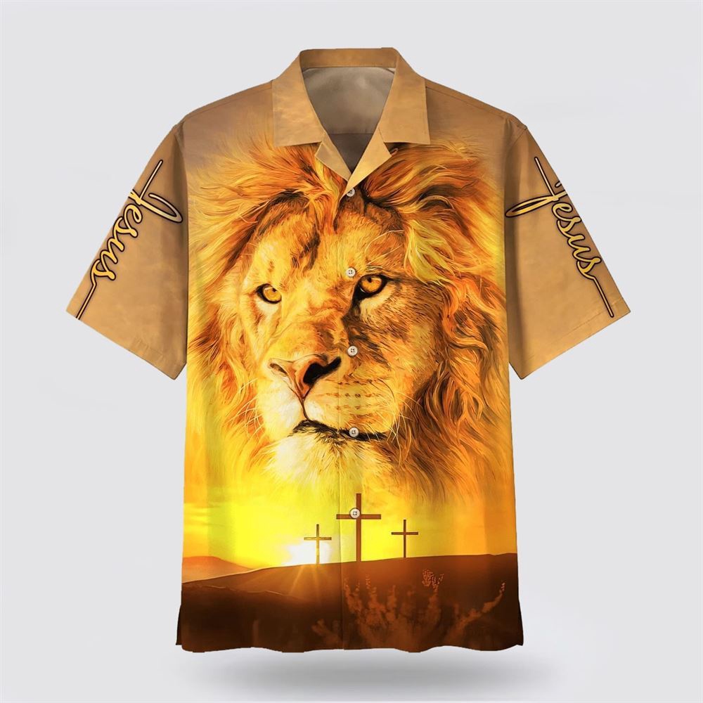 Jesus Lion 2 Hawaiian Shirts Christian Hawaiian Shirt Christian Summer Short Sleeve Shirt 1 ufoggs.jpg Jesus Lion 2 Hawaiian Shirts Christian Hawaiian Shirt Christian Summer Short Sleeve Shirt 1 ufoggs.jpg