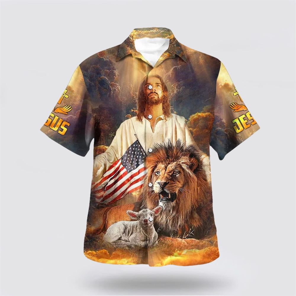 Jesus Lion And The Lamb Hawaiian Shirts Christian Hawaiian Shirt Christian Summer Short Sleeve Shirt 1 kfmv5a.jpg Jesus Lion And The Lamb Hawaiian Shirts Christian Hawaiian Shirt Christian Summer Short Sleeve Shirt 1 kfmv5a.jpg