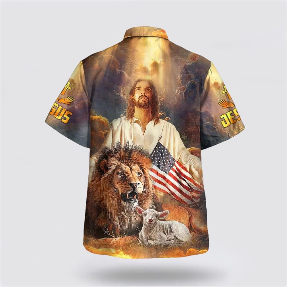 Jesus Lion And The Lamb Hawaiian Shirts Christian Hawaiian Shirt Christian Summer Short Sleeve Shirt 2 baoj5x.jpg Jesus Lion And The Lamb Hawaiian Shirts Christian Hawaiian Shirt Christian Summer Short Sleeve Shirt 2 baoj5x.jpg