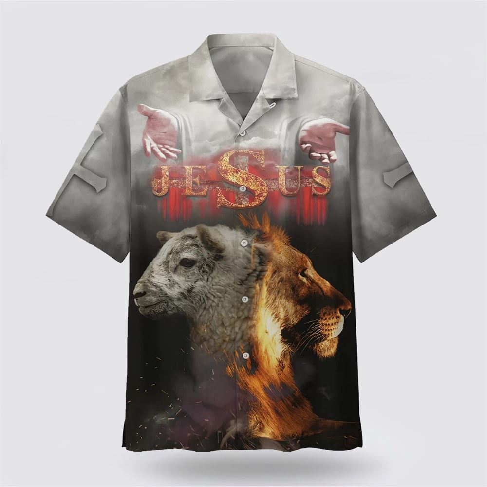 Jesus Lion And The Sheep Hawaiian Shirts Christian Hawaiian Shirt Christian Summer Short Sleeve Shirt 1 x0uhzq.jpg Jesus Lion And The Sheep Hawaiian Shirts Christian Hawaiian Shirt Christian Summer Short Sleeve Shirt 1 x0uhzq.jpg