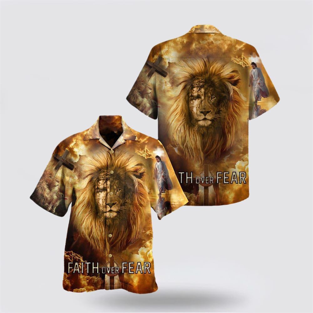 Jesus Lion Faith Over Fear Psalms Hawaiian Shirts Christian Hawaiian Shirt Christian Summer Short Sleeve Shirt 2 uurljf.jpg Jesus Lion Faith Over Fear Psalms Hawaiian Shirts Christian Hawaiian Shirt Christian Summer Short Sleeve Shirt 2 uurljf.jpg