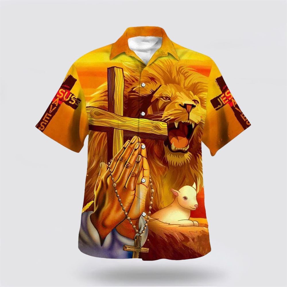 Jesus Lion Jesus Save For Friend Christian Hawaiian Shirt Christian Summer Short Sleeve Shirt 1 d9bwgr.jpg Jesus Lion Jesus Save For Friend Christian Hawaiian Shirt Christian Summer Short Sleeve Shirt 1 d9bwgr.jpg
