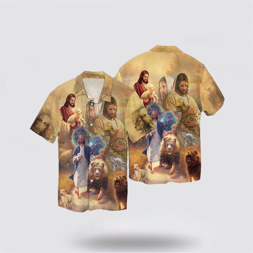 Jesus Lion Lamb Galaxy Hawaiian Shirt Religious Hawaiian Shirt Christian Aloha Shirt Christian Gift 1 l6jj99.jpg Jesus Lion Lamb Galaxy Hawaiian Shirt Religious Hawaiian Shirt Christian Aloha Shirt Christian Gift 1 l6jj99.jpg