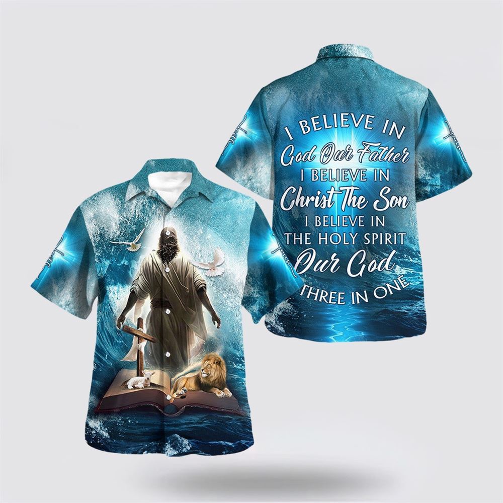 Jesus Lion Lamb I Believe In God Our Father Hawaiian Shirt Religious Hawaiian Shirt Christian Aloha Shirt Christian Gift 1 hoq13n.jpg Jesus Lion Lamb I Believe In God Our Father Hawaiian Shirt Religious Hawaiian Shirt Christian Aloha Shirt Christian Gift 1 hoq13n.jpg