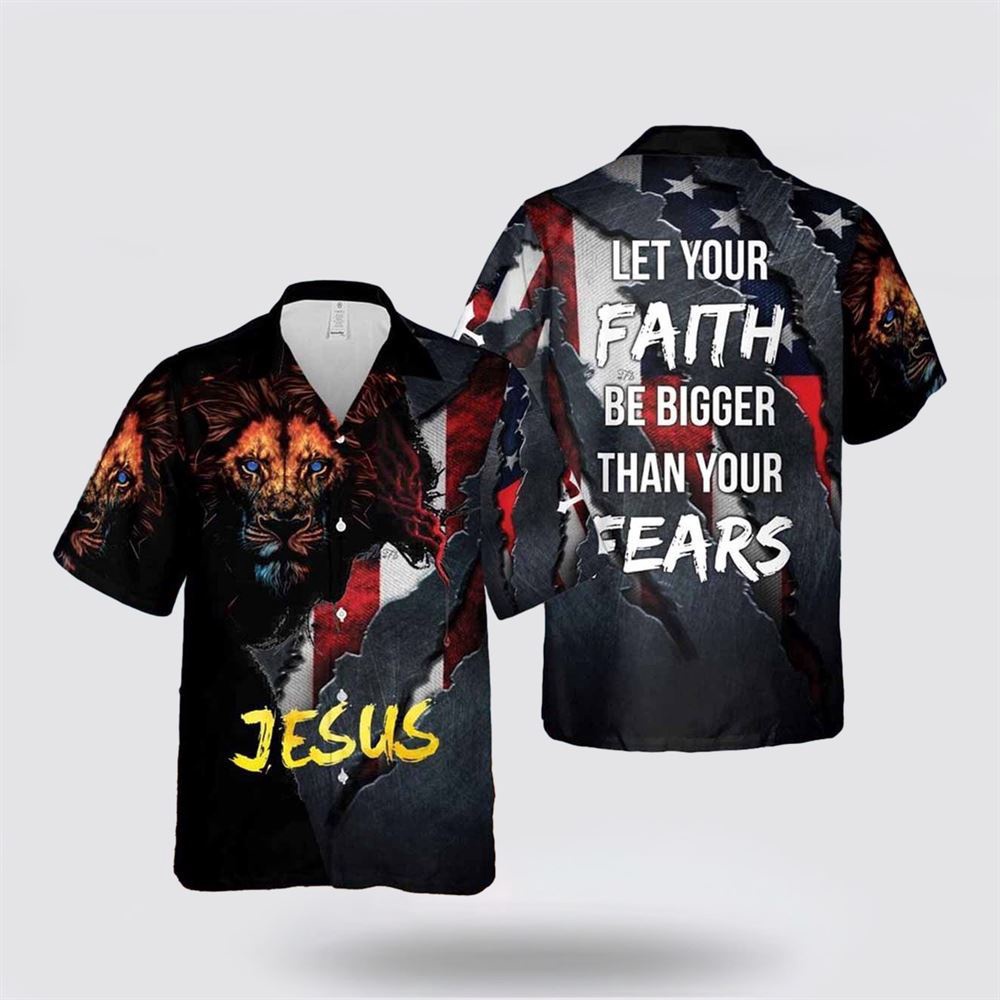 Jesus Lion Let s Your Faith Be Bigger Than Your Fears 1 Hawaiian Shirt Religious Hawaiian Shirt Christian Aloha Shirt Christian Gift 1 vew2iq.jpg Jesus Lion Let s Your Faith Be Bigger Than Your Fears 1 Hawaiian Shirt Religious Hawaiian Shirt Christian Aloha Shirt Christian Gift 1 vew2iq.jpg