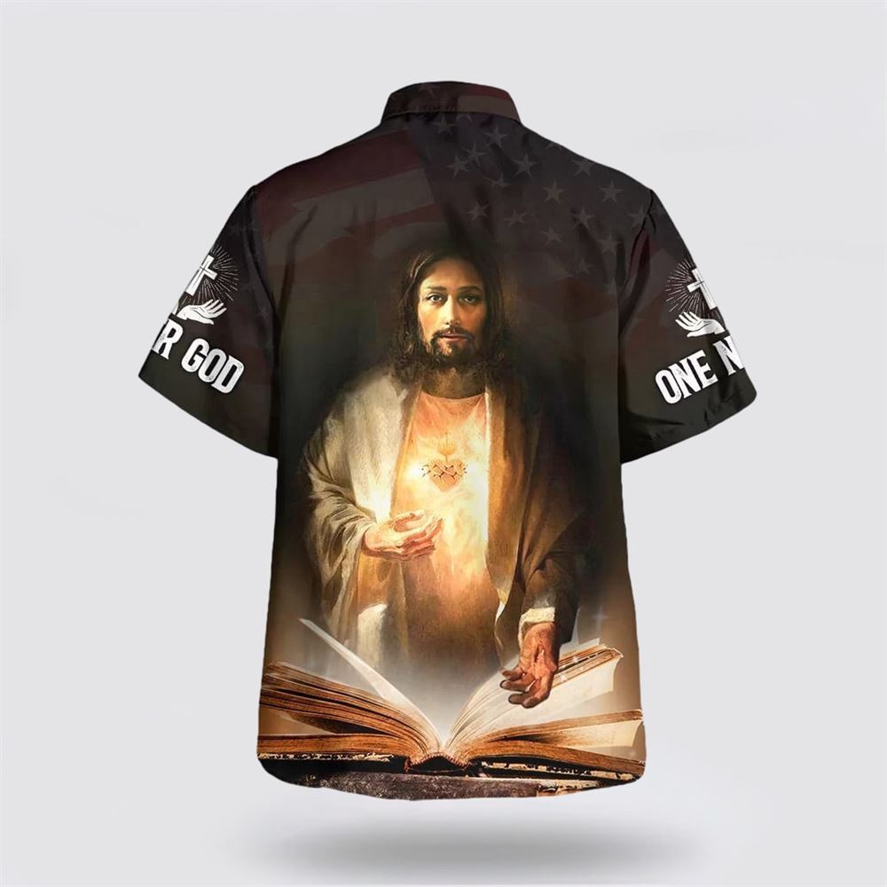 Jesus One Nation Under God Hawaiian Shirt Christian Hawaiian Shirt Christian Summer Short Sleeve Shirt 2 vzjwe1.jpg