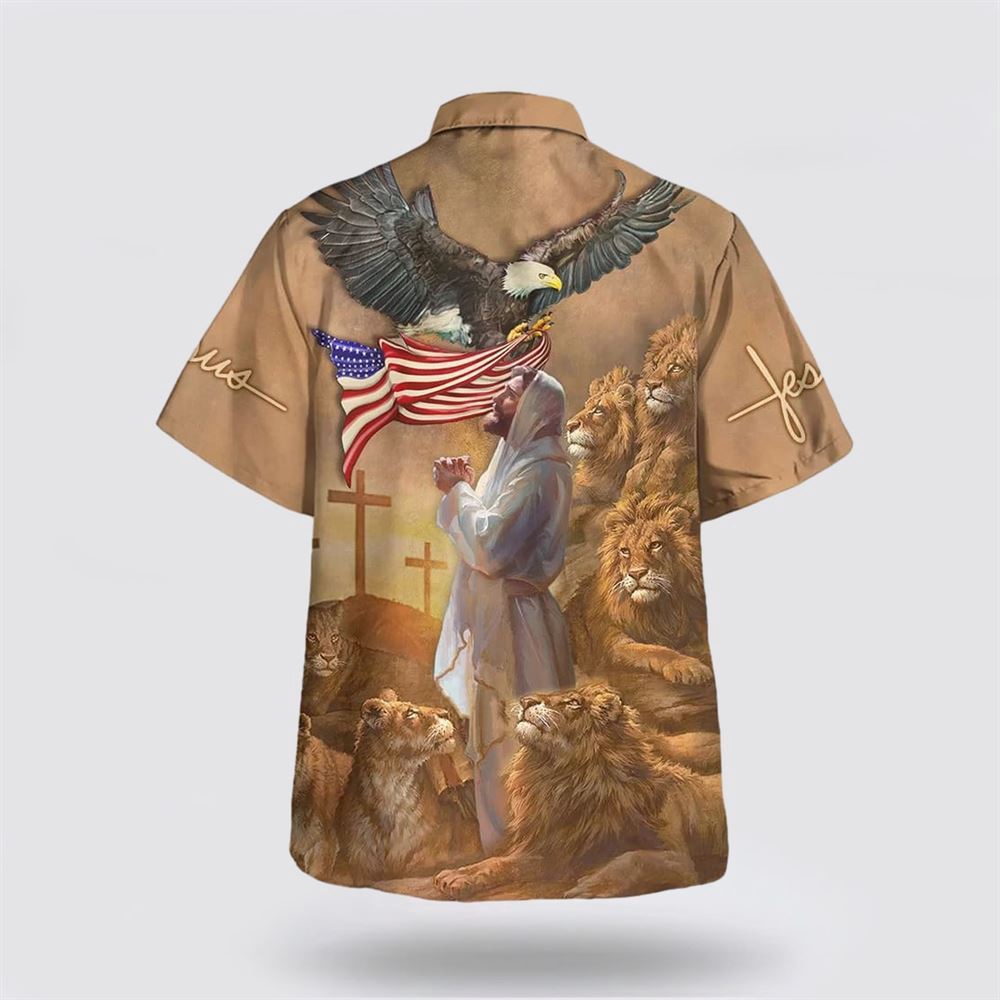 Jesus Pray Lion Cross Hawaiian Shirts Christian Hawaiian Shirt Christian Summer Short Sleeve Shirt 2 p3io34.jpg Jesus Pray Lion Cross Hawaiian Shirts Christian Hawaiian Shirt Christian Summer Short Sleeve Shirt 2 p3io34.jpg