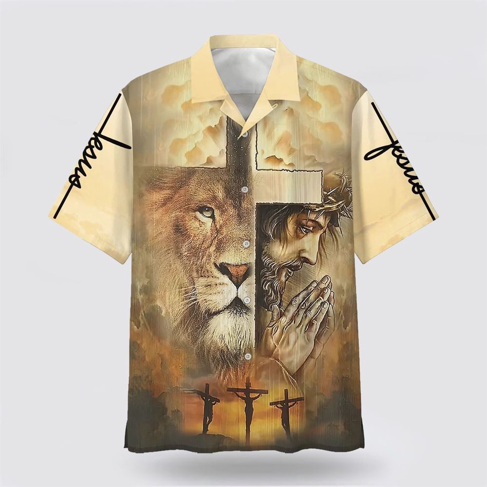 Jesus Praying Lion Of Judah Christian Cross Faith Hawaiian Shirt Christian Hawaiian Shirt Christian Summer Short Sleeve Shirt 1 lvs0xe.jpg Jesus Praying Lion Of Judah Christian Cross Faith Hawaiian Shirt Christian Hawaiian Shirt Christian Summer Short Sleeve Shirt 1 lvs0xe.jpg