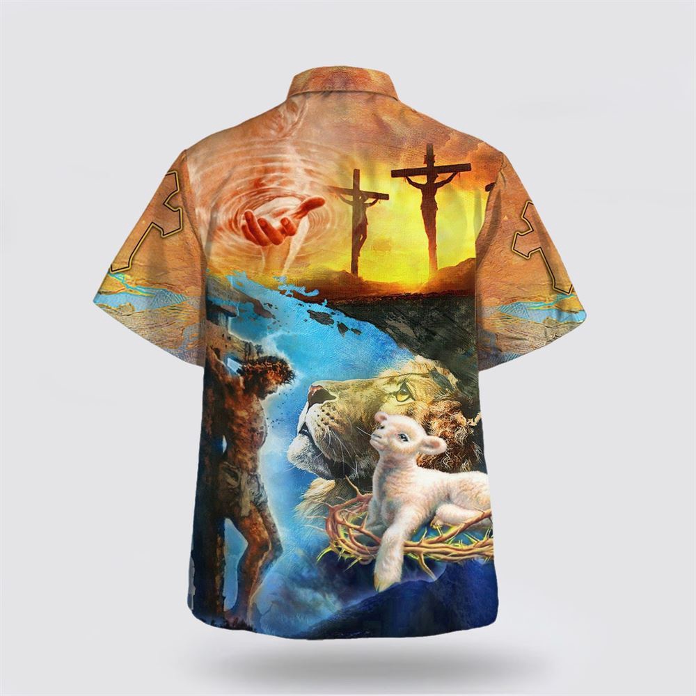 Jesus Saves Lion And Lamb Hawaiian Shirts Christian Hawaiian Shirt Christian Summer Short Sleeve Shirt 2 pzt6fi.jpg Jesus Saves Lion And Lamb Hawaiian Shirts Christian Hawaiian Shirt Christian Summer Short Sleeve Shirt 2 pzt6fi.jpg