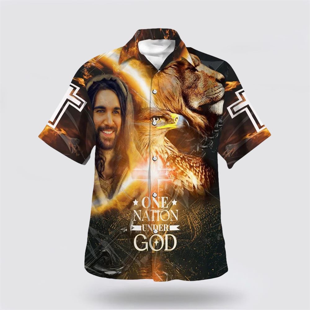 Jesus Smile Eagle One Nation Under God Hawaiian Shirts Christian Hawaiian Shirt Christian Summer Short Sleeve Shirt 1 heii7m.jpg Jesus Smile Eagle One Nation Under God Hawaiian Shirts Christian Hawaiian Shirt Christian Summer Short Sleeve Shirt 1 heii7m.jpg