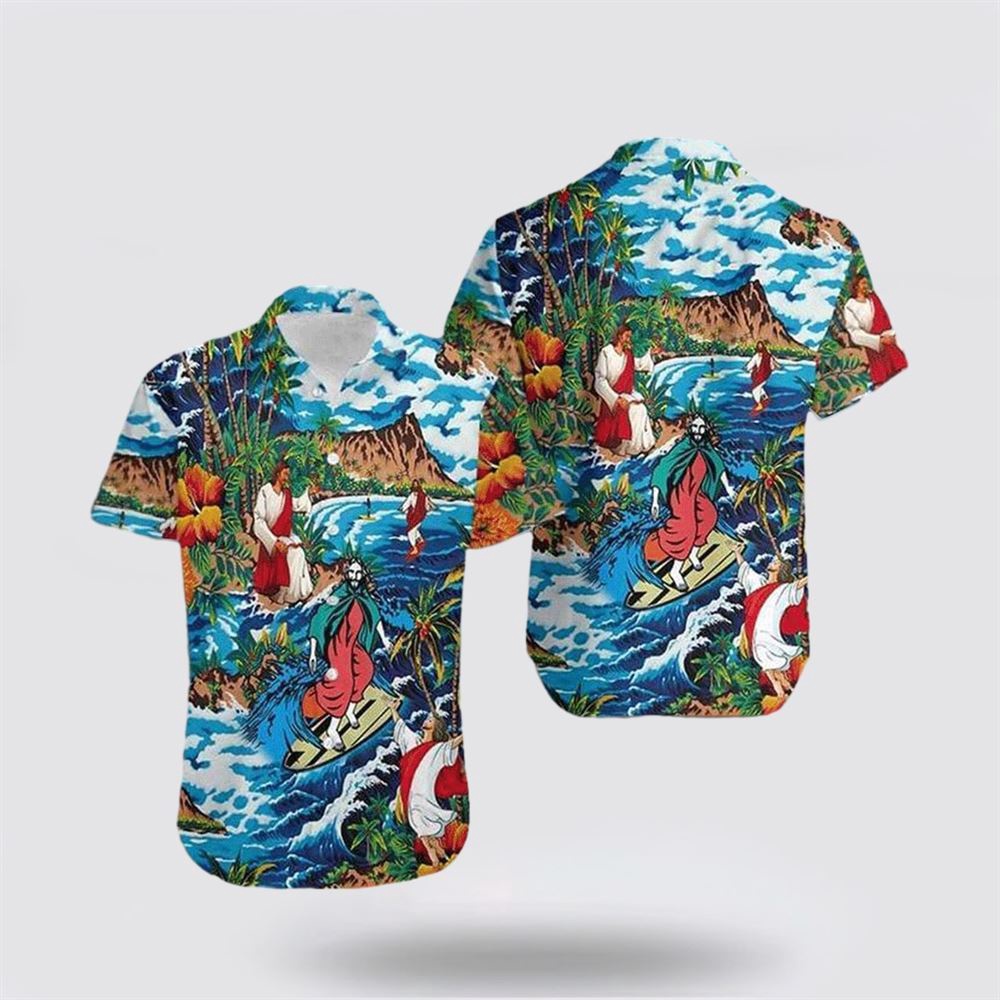 Jesus Surfing On Island Hawaiian Shirt Religious Hawaiian Shirt Christian Aloha Shirt Christian Gift 1 dktgwt.jpg Jesus Surfing On Island Hawaiian Shirt Religious Hawaiian Shirt Christian Aloha Shirt Christian Gift 1 dktgwt.jpg