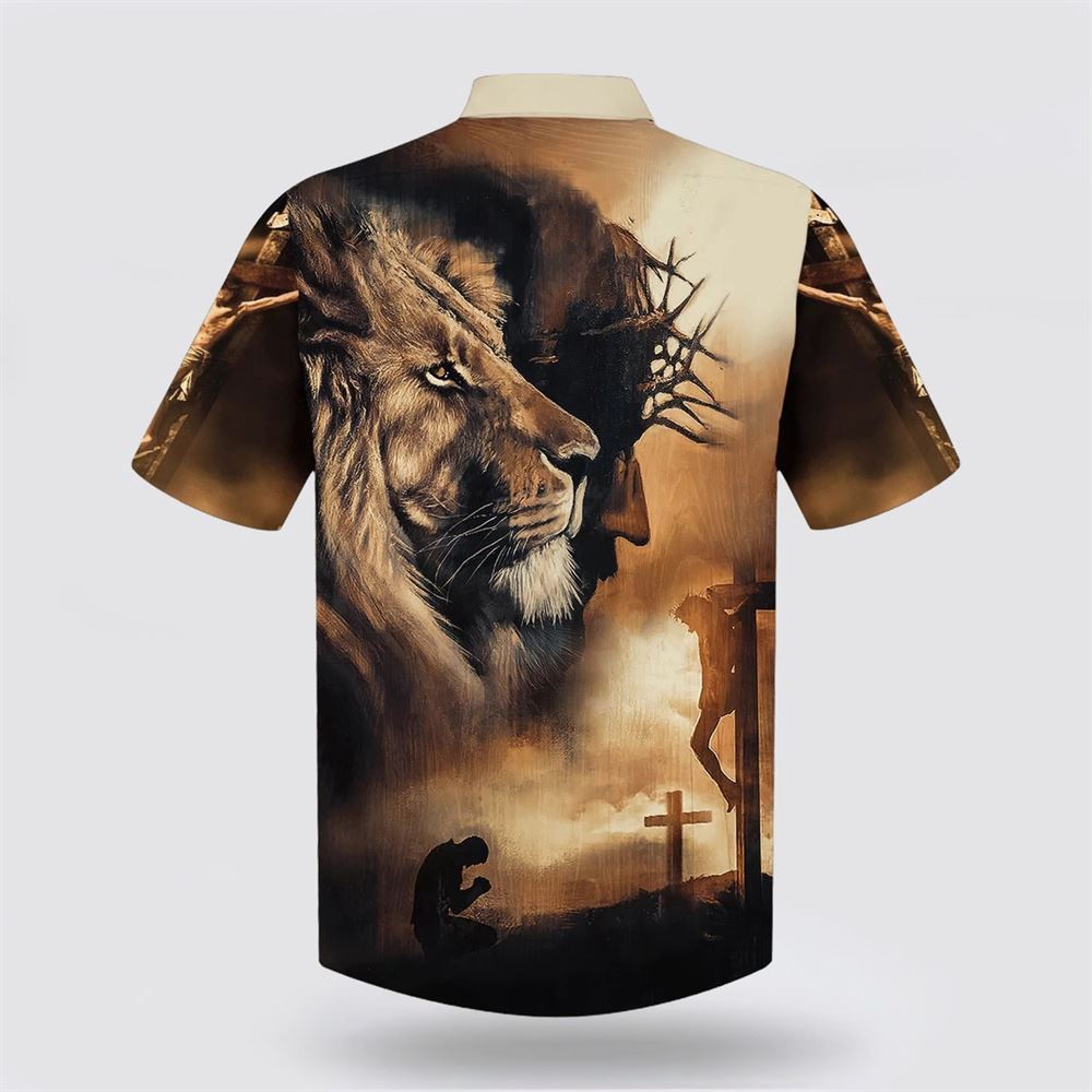 Jesus The King Of King Hawaiian Shirt Christian Hawaiian Shirt Christian Summer Short Sleeve Shirt 2 ier2rn.jpg