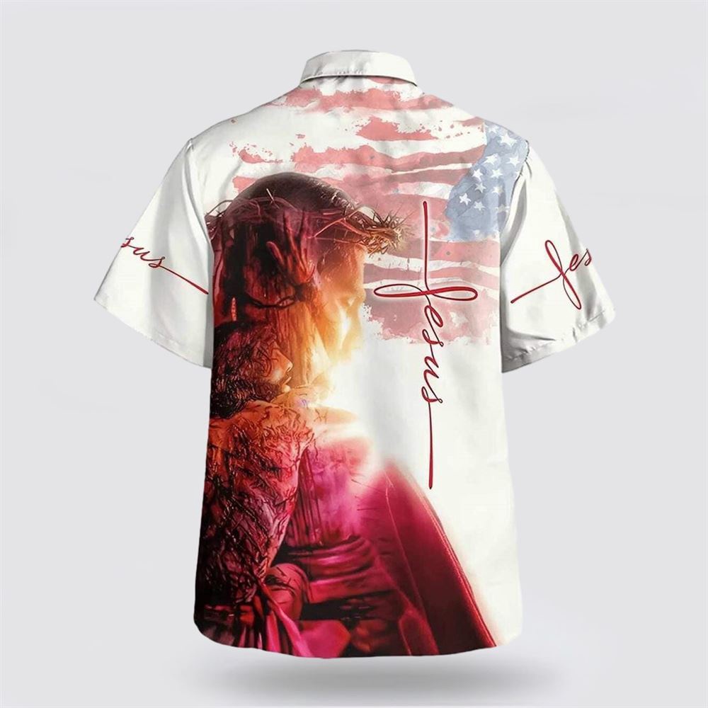 Jesus US American Flag Hawaiian Shirt Christian Hawaiian Shirt Christian Summer Short Sleeve Shirt 2 ykss8a.jpg
