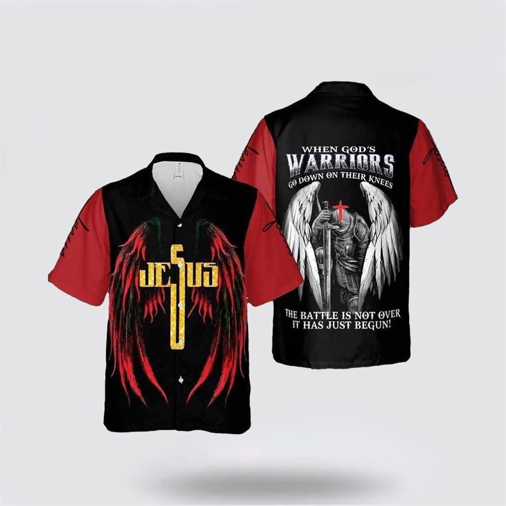Jesus Warrior Angel Wings Christian Knight Hawaiian Shirt Religious Hawaiian Shirt Christian Aloha Shirt Christian Gift 1 swnmnx.jpg
