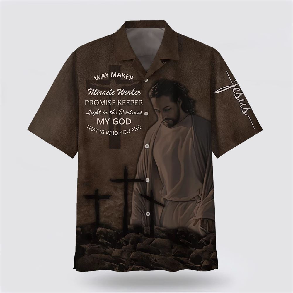 Jesus Way Maker Miracle Worker Promise Keeper Hawaiian Shirts Christian Hawaiian Shirt Christian Summer Short Sleeve Shirt 1 qcefbx.jpg Jesus Way Maker Miracle Worker Promise Keeper Hawaiian Shirts Christian Hawaiian Shirt Christian Summer Short Sleeve Shirt 1 qcefbx.jpg