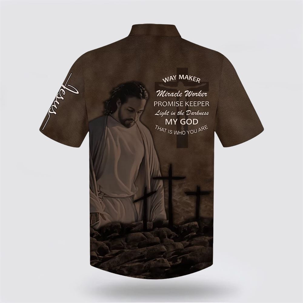 Jesus Way Maker Miracle Worker Promise Keeper Hawaiian Shirts Christian Hawaiian Shirt Christian Summer Short Sleeve Shirt 2 zmfjay.jpg Jesus Way Maker Miracle Worker Promise Keeper Hawaiian Shirts Christian Hawaiian Shirt Christian Summer Short Sleeve Shirt 2 zmfjay.jpg