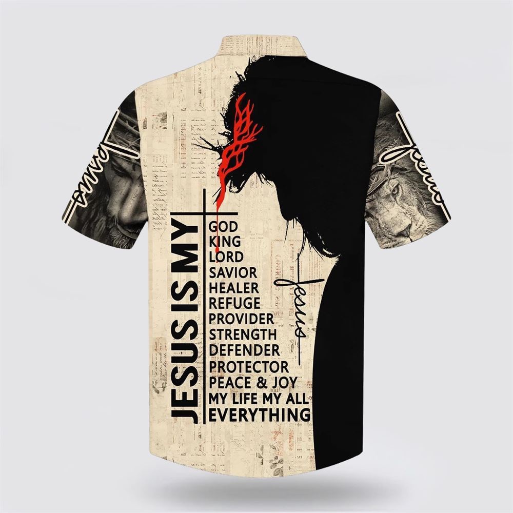 Lion And Jesus Hawaiian Shirt Christian Hawaiian Shirt Christian Summer Short Sleeve Shirt 2 ajshsw.jpg Lion And Jesus Hawaiian Shirt Christian Hawaiian Shirt Christian Summer Short Sleeve Shirt 2 ajshsw.jpg