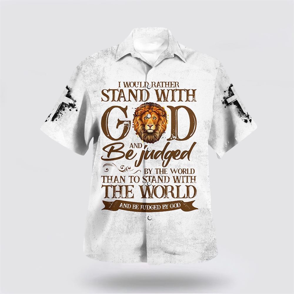Lion I Would Rather Stand With God Hawaiian Shirts Christian Hawaiian Shirt Christian Summer Short Sleeve Shirt 1 vgg9pt.jpg Lion I Would Rather Stand With God Hawaiian Shirts Christian Hawaiian Shirt Christian Summer Short Sleeve Shirt 1 vgg9pt.jpg