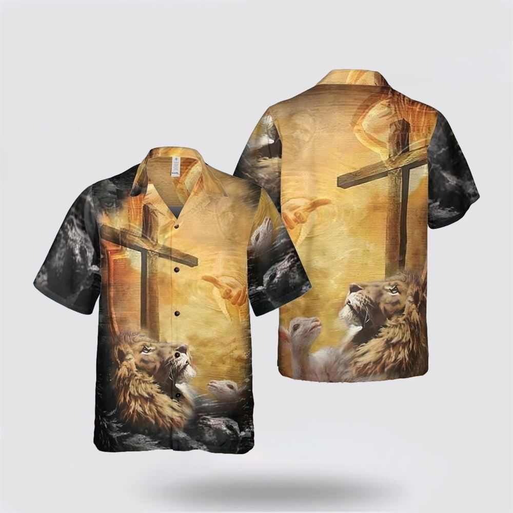 Lion Jesus Cross Sunrise Christianity Hawaiian Shirt Religious Hawaiian Shirt Christian Aloha Shirt Christian Gift 1 h0kcdo.jpg Lion Jesus Cross Sunrise Christianity Hawaiian Shirt Religious Hawaiian Shirt Christian Aloha Shirt Christian Gift 1 h0kcdo.jpg
