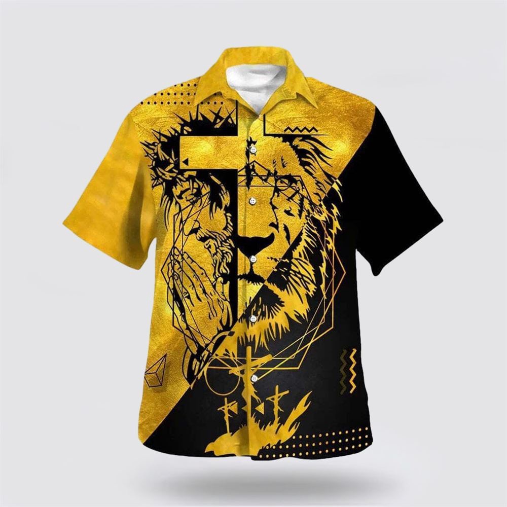 Lion Jesus Is My God Hawaiian Shirt Christian Hawaiian Shirt Christian Summer Short Sleeve Shirt 1 djhstu.jpg Lion Jesus Is My God Hawaiian Shirt Christian Hawaiian Shirt Christian Summer Short Sleeve Shirt 1 djhstu.jpg