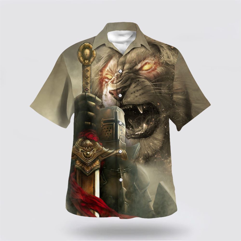 Lion Knight Of The Temple Hawaiian Shirt Christian Hawaiian Shirt Christian Summer Short Sleeve Shirt 1 inri8y.jpg Lion Knight Of The Temple Hawaiian Shirt Christian Hawaiian Shirt Christian Summer Short Sleeve Shirt 1 inri8y.jpg