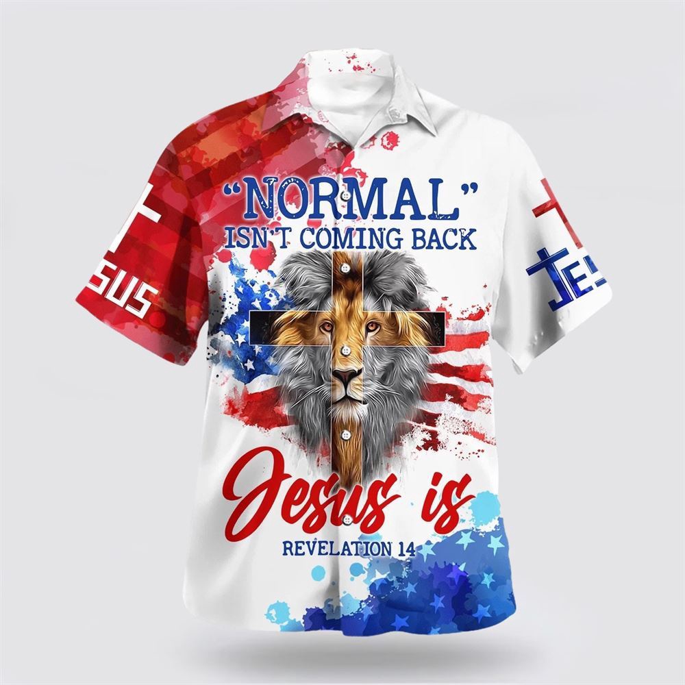 Lion Normal Isn t Coming Back Hawaiian Shirts Christian Hawaiian Shirt Christian Summer Short Sleeve Shirt 1 t1wn0x.jpg Lion Normal Isn t Coming Back Hawaiian Shirts Christian Hawaiian Shirt Christian Summer Short Sleeve Shirt 1 t1wn0x.jpg