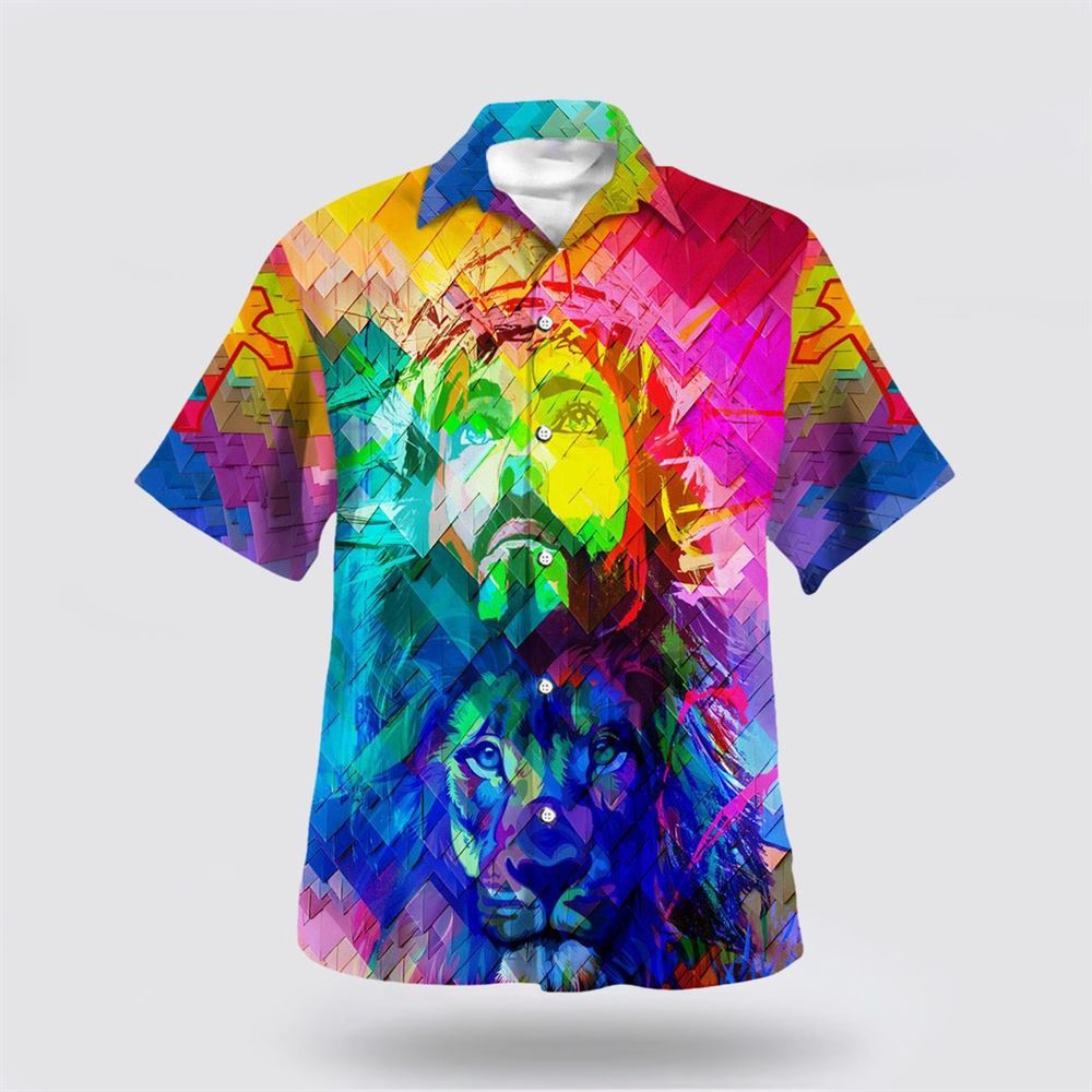 Lion Of Judah Jesus Hawaiian Shirts For Men Christian Hawaiian Shirt Christian Summer Short Sleeve Shirt 1 poegt7.jpg Lion Of Judah Jesus Hawaiian Shirts For Men Christian Hawaiian Shirt Christian Summer Short Sleeve Shirt 1 poegt7.jpg