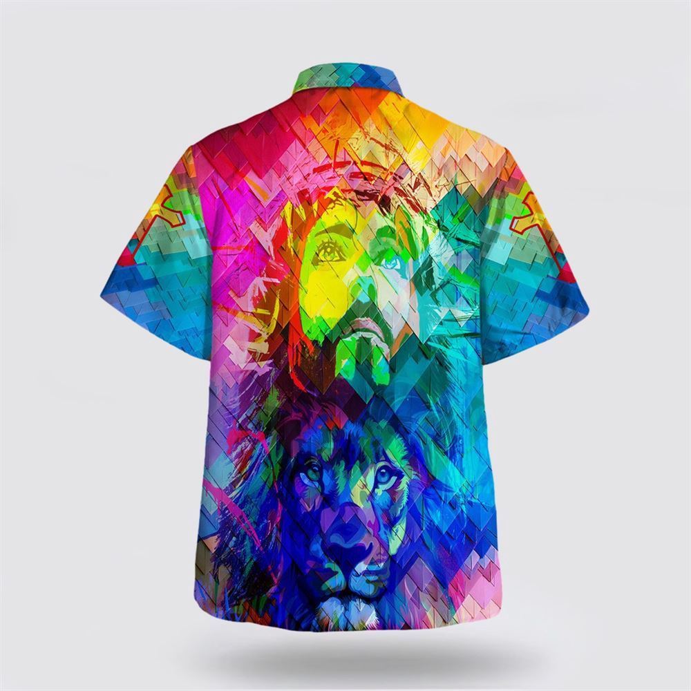 Lion Of Judah Jesus Hawaiian Shirts For Men Christian Hawaiian Shirt Christian Summer Short Sleeve Shirt 2 pmblgc.jpg Lion Of Judah Jesus Hawaiian Shirts For Men Christian Hawaiian Shirt Christian Summer Short Sleeve Shirt 2 pmblgc.jpg