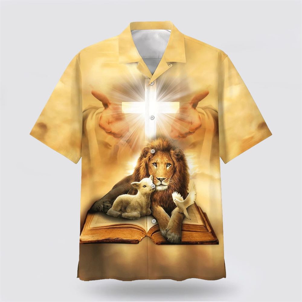 Lion Of Judah Lamb Of God Jesus Christ Hawaiian Shirt Christian Hawaiian Shirt Christian Summer Short Sleeve Shirt 1 kj61xk.jpg Lion Of Judah Lamb Of God Jesus Christ Hawaiian Shirt Christian Hawaiian Shirt Christian Summer Short Sleeve Shirt 1 kj61xk.jpg