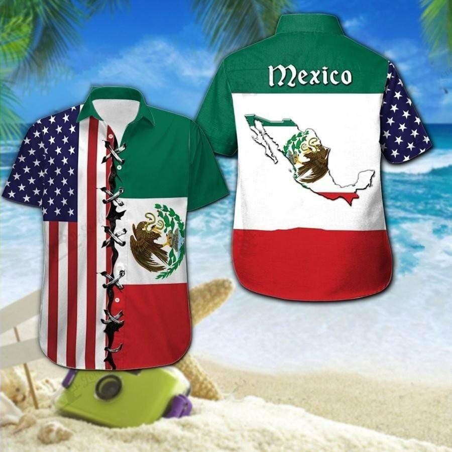 Mexican Hawaiian Shirt Beach Shirt Hawaiian Aloha Shirt America Mexico Flag 1 n4ubvo.jpg Mexican Hawaiian Shirt Beach Shirt Hawaiian Aloha Shirt America Mexico Flag 1 n4ubvo.jpg