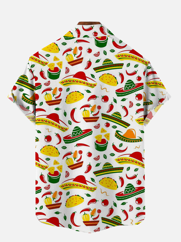 Mexican Hawaiian Shirt Cinco De Mayo Tacos Mexican Peppers Printing Breast Hawaiian Shirt 2 wr2rrv.jpg